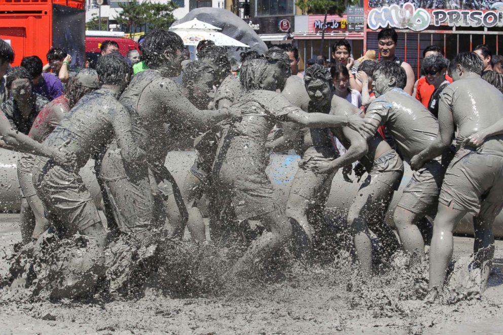 Boryeong Mud Festival, Boryeong, South Korea